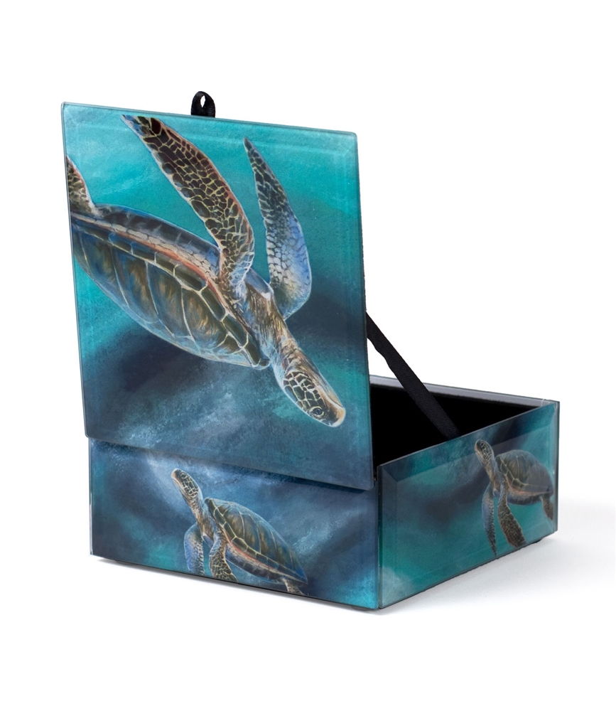 Sea Turtle Keepsake Box
