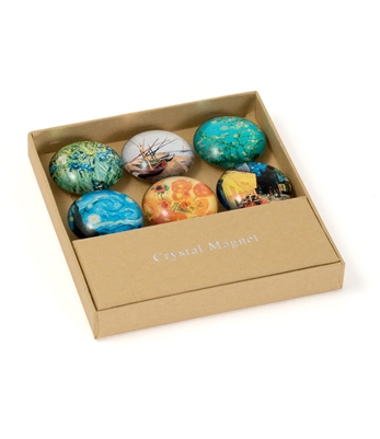 Vincent van Gogh's Oil Painting Magnet/Set of 6