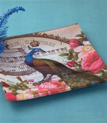 peacock dish