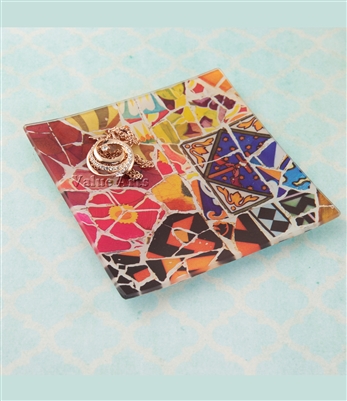 mosaic tile dish