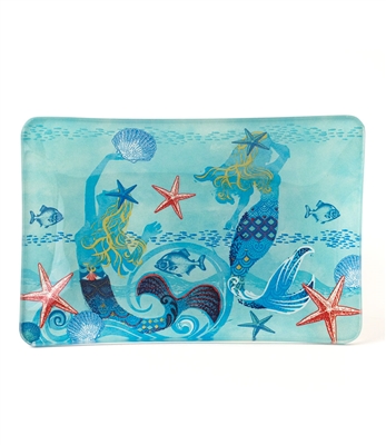Mermaid with Seashells Decorative Dish