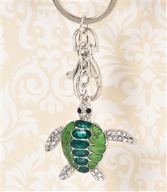 Green Sea Turtle Key Chain/Purse Jewelry