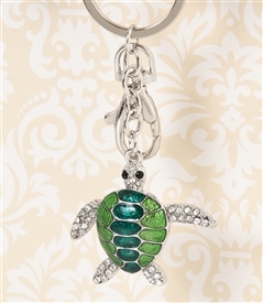 Green Sea Turtle Key Chain/Purse Jewelry