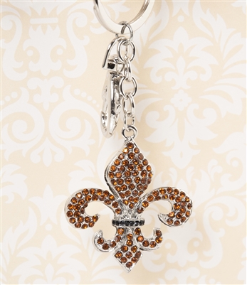 Fleur De Lis Key Chain/Purse Jewelry