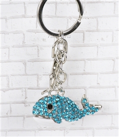 Blue Whale Key Chain/Purse Jewelry