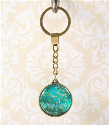 Van Gogh's Almond Blossoms Key Chain
