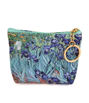 Van Gogh's Irises Change Purse