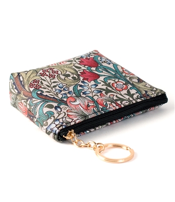 William Morris Lily Keyring Coin Purse
