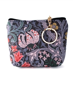 Golden Lily Keyring Coin Purse