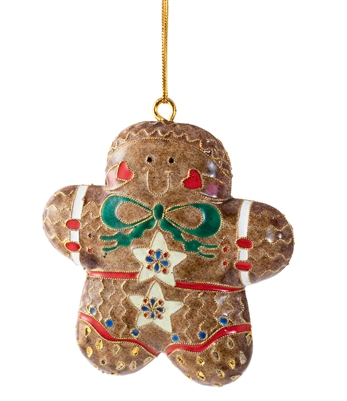 Gingerbread man ornament