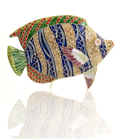 Cloisonne Tropical Fish