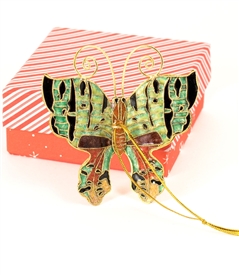 Cloisonne Large Butterfly Ornament