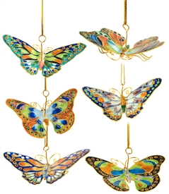 Cloisonne Butterfly Ornment