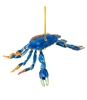 Cloisonne Articulate Large Crab Ornament