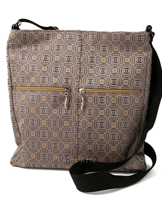 SongJin Silk Large Crossbody Bag