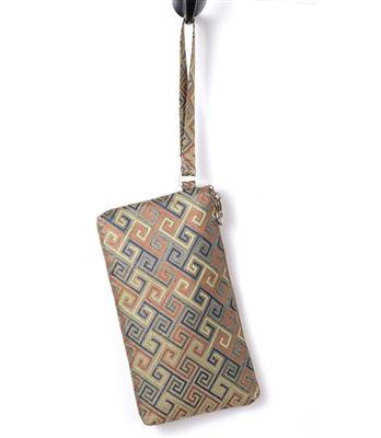 Endless Fortune Silk Clutch
