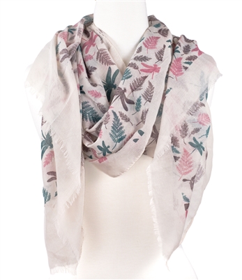 Botanical Dragonfly Scarf