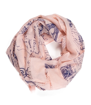Paris Themed Scarf
