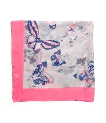 One Hundred Butterfly Scarf