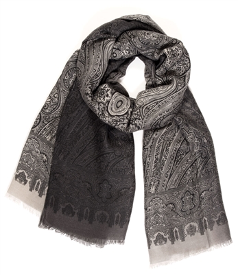Multicolor Paisley Scarf