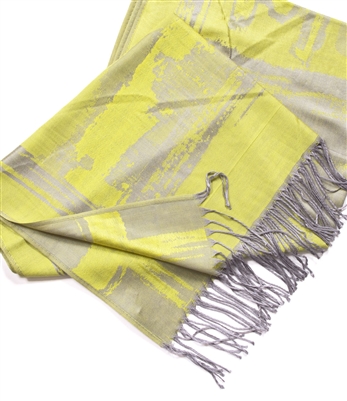 Abstract Print Design Scarf