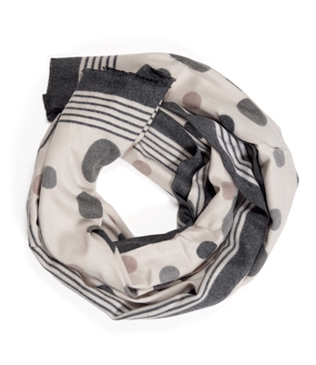Polka Dot Wrap Scarf