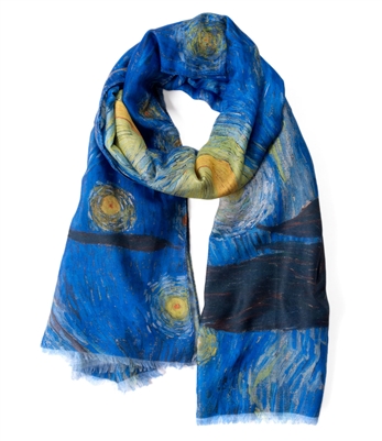 Starry Night by Vincent van Gogh Scarf