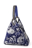 Silk Brocade Floral and Bird Hand Bag