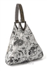 Silk Brocade Floral and Bird Hand Bag