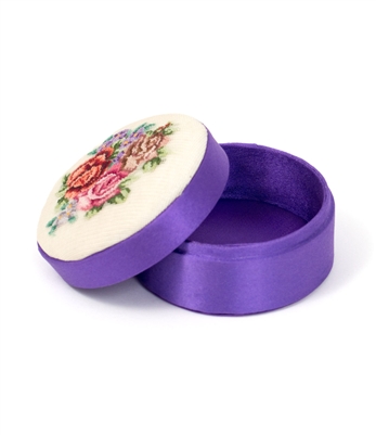 Petit Point Round Bouquet Box(Set of 3)