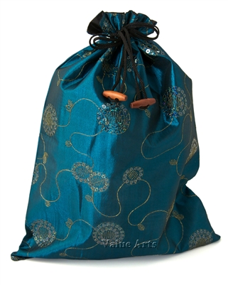 Large Beaded Accessory Pouch