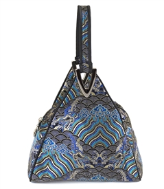 Oriental High End Silk Damask Hand Bag