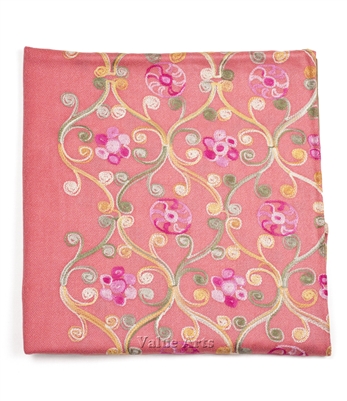 Pashmina Floral Embroidered Scarf