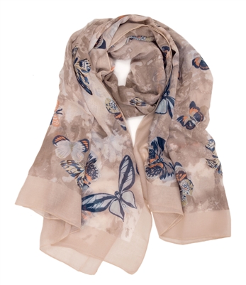 One Hundred Butterfly Scarf